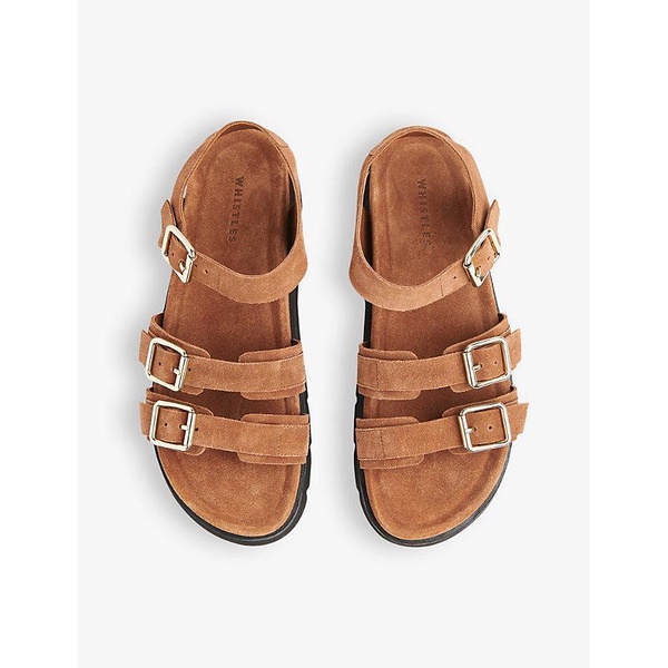 Jemma chunky cleated-sole leather sandals