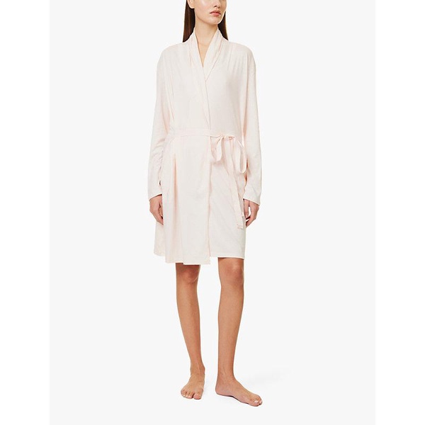 Coleen belted organic pima-cotton robe