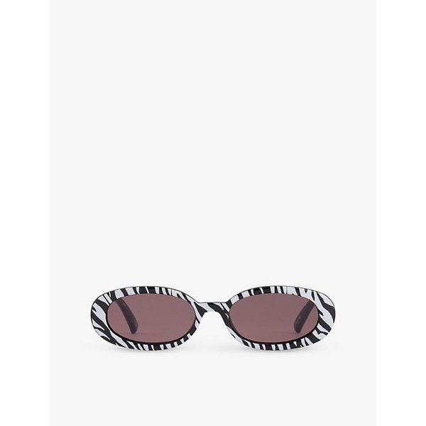 Outta Love oval-frame polyethylene sunglasses