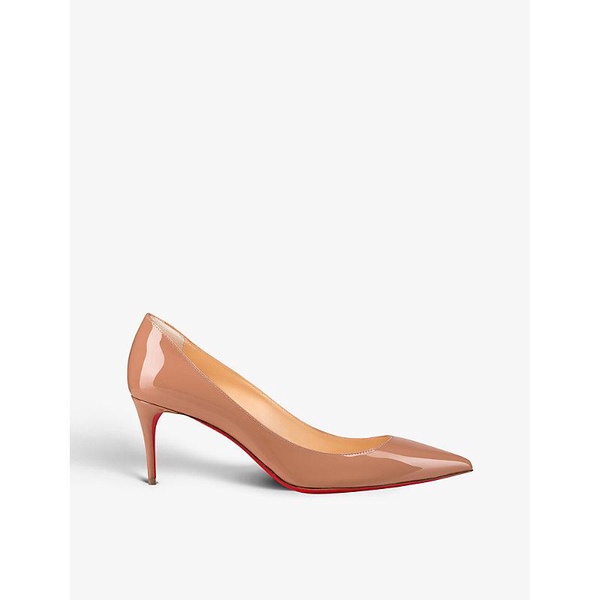 Kate 70 pointed-toe patent leather courts