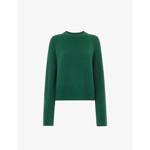 Anna round-neck knitted jumper