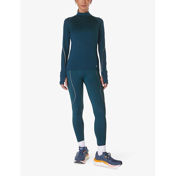 Therma Boost recycled polyester-blend running leggings