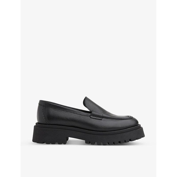 Aerton platform leather loafers