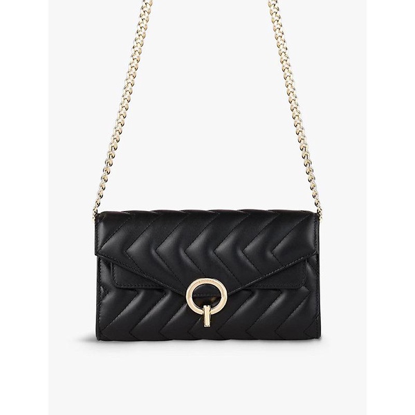 Yza quilted leather clutch bag