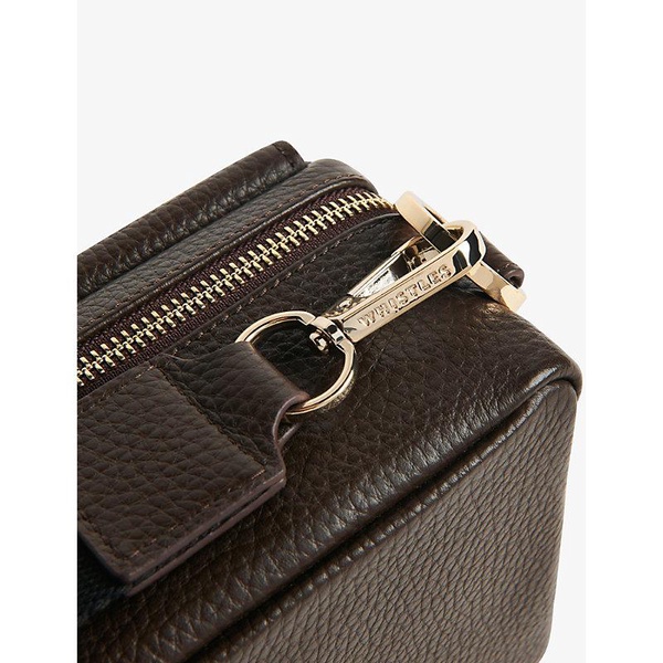 Bibi pebbled-leather cross-body bag