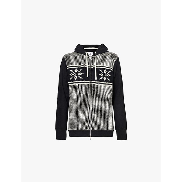 Jw Wool Knit Hoodie