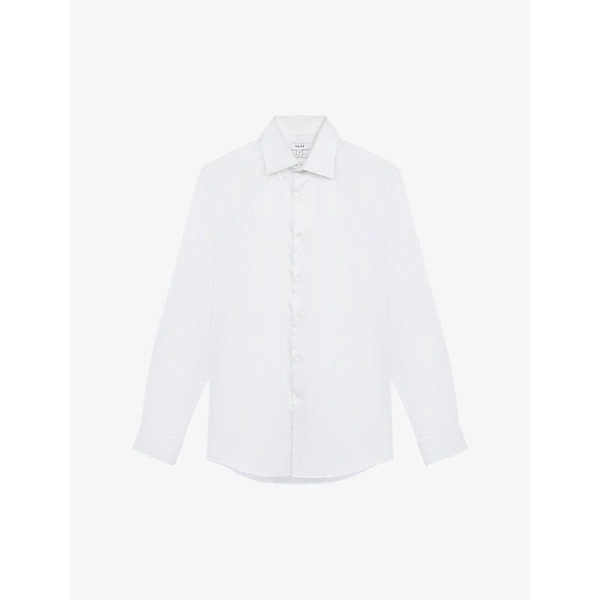 Frontier slim-fit stretch-cotton shirt