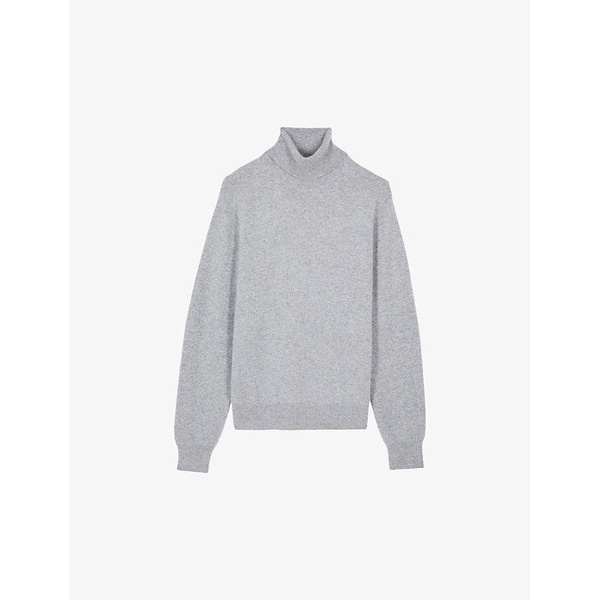 Turtleneck knitted cashmere-blend jumper