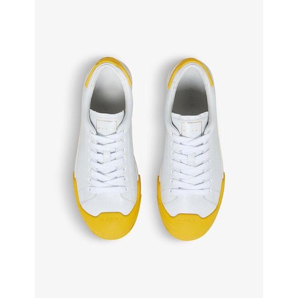 Dada Bumper toe-cap leather trainers