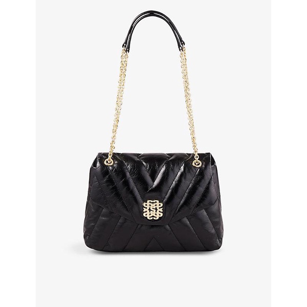 Mila quilted-pattern leather shoulder bag