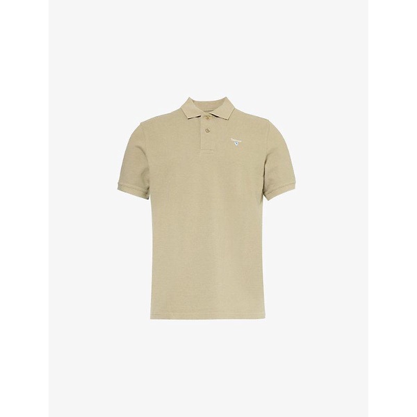 Brand-embroidered regular-fit cotton-piqué polo shirt