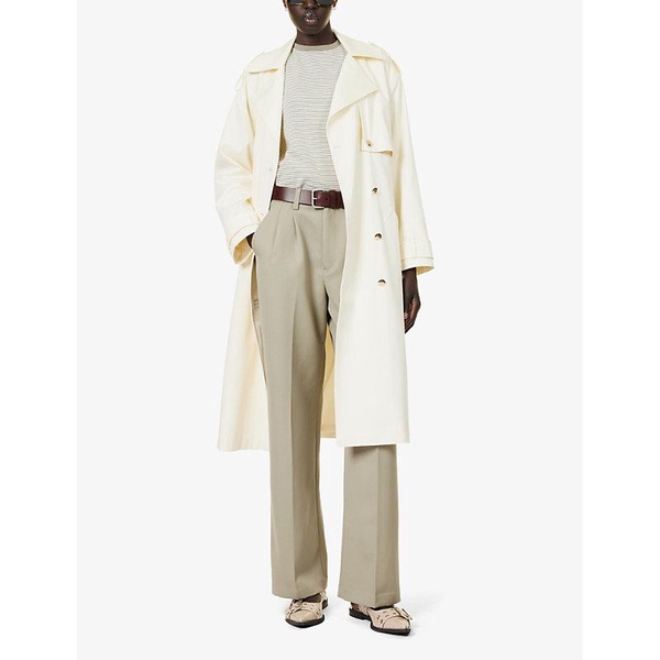 Layton relaxed-fit stretch-cotton trench coat