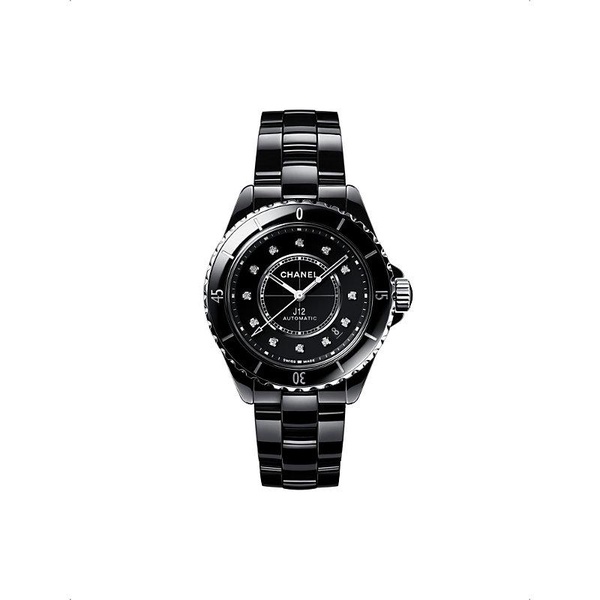 H5702 J12 automatic diamond, ceramic and steel watch