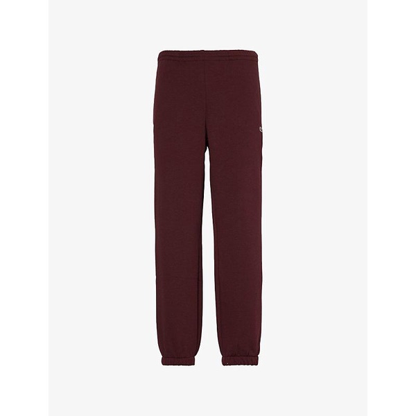 Logo-appliqué straight-leg cotton-blend jogging bottoms