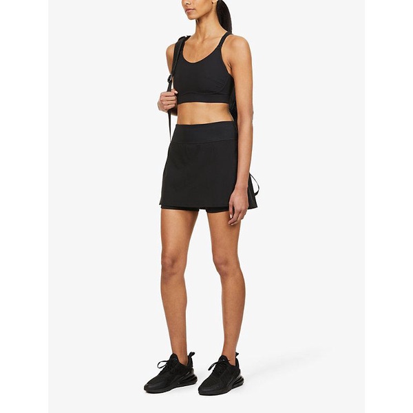 Get Moving mid-rise stretch-woven skort