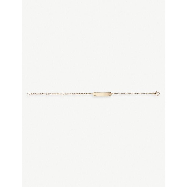 18ct yellow-gold chain bracelet