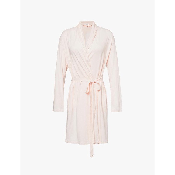 Coleen belted organic pima-cotton robe