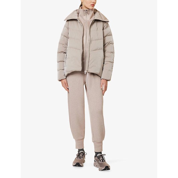 Alena padded shell-down jacket