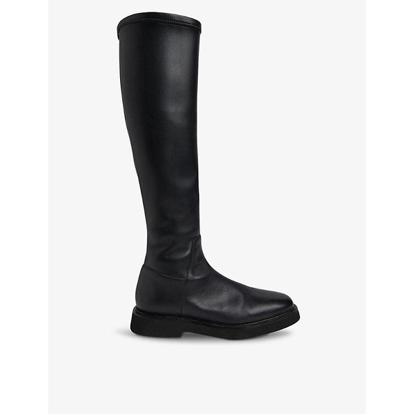 Whistles knee-high stretch leather-blend boots