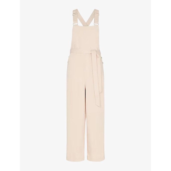 Blake sleeveless cotton dungarees