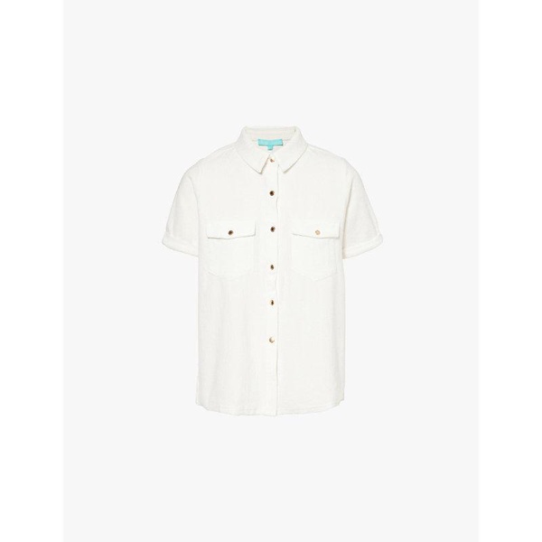 Tori relaxed-fit cotton-blend terry shirt