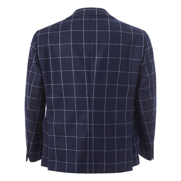 Malo Elegant Blue Wool Jacket for Men