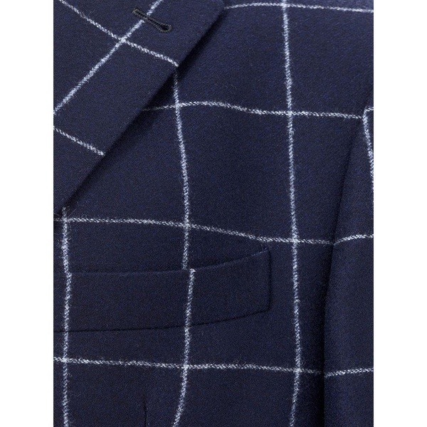 Malo Elegant Blue Wool Jacket for Men