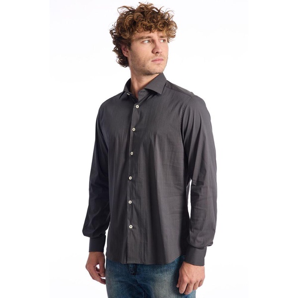 Gray Cotton Shirt