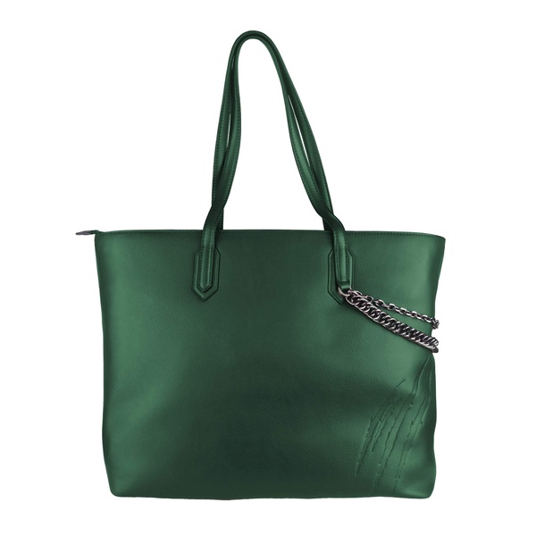 Plein Sport Verde Polyurethane Shoulder Bag