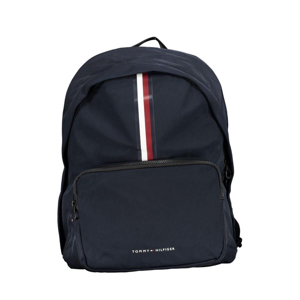 Blue Polyester Backpack