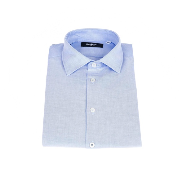 Baldinini Trend Light-blue Cotton Shirt