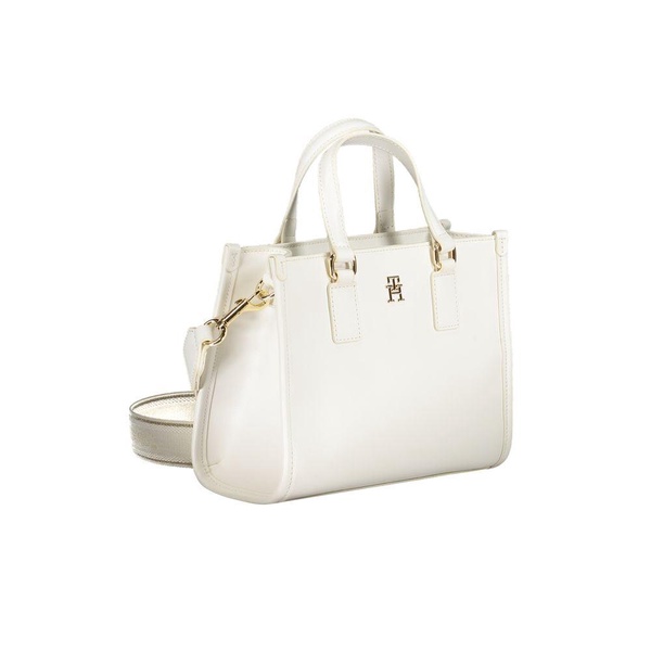 White Polyethylene Handbag