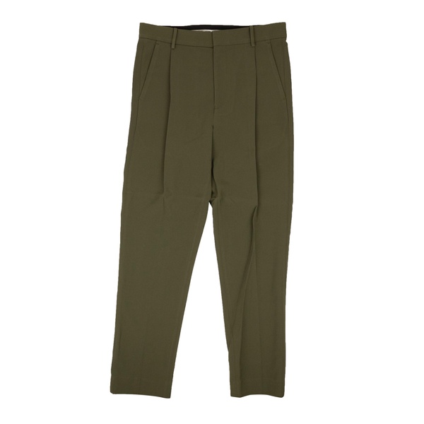 twill trouser - olive