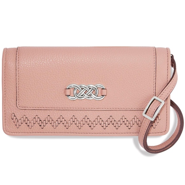 women's interlok rockmore wallet in pink sand