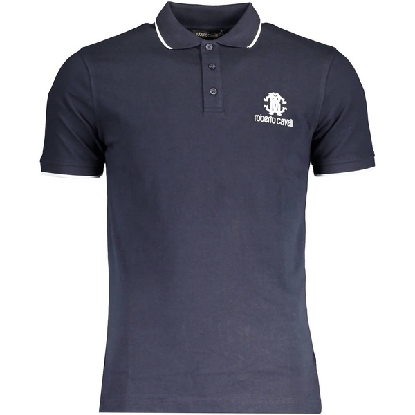 men regular fit polo t-shirt in blue