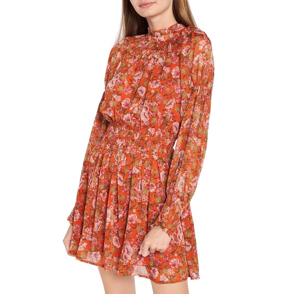 womens puff sleeve short mini dress