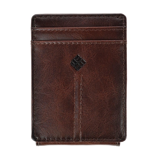 men's rfid protected front pocket wallet with magnetic money clip