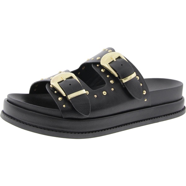 barah womens beaded man made slide sandals