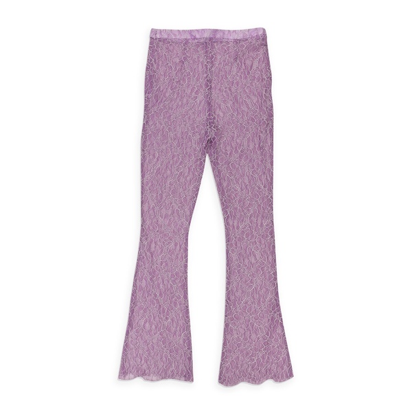 lace purple pants