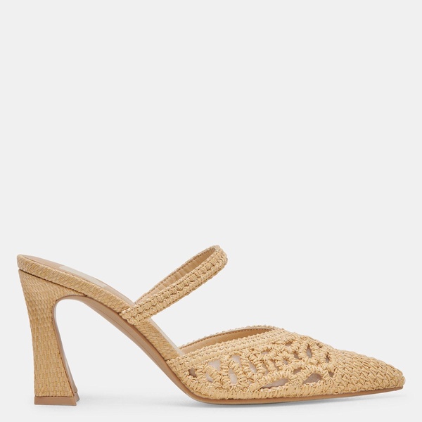 nassau heels natural raffia