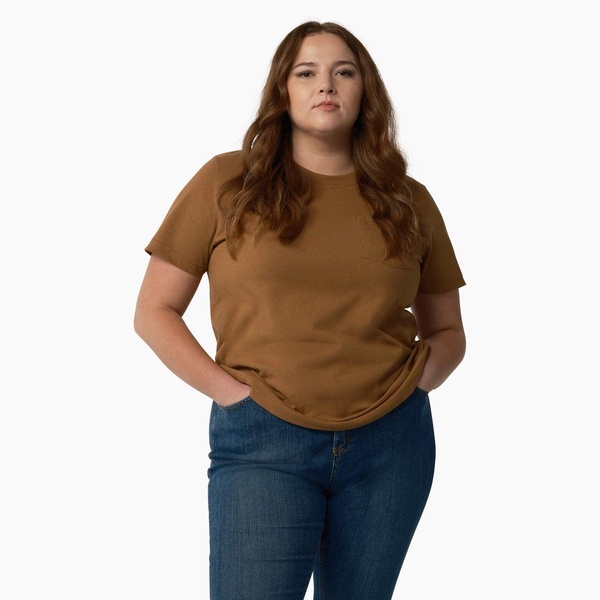 women's plus heavyweight short sleeve t-shirt