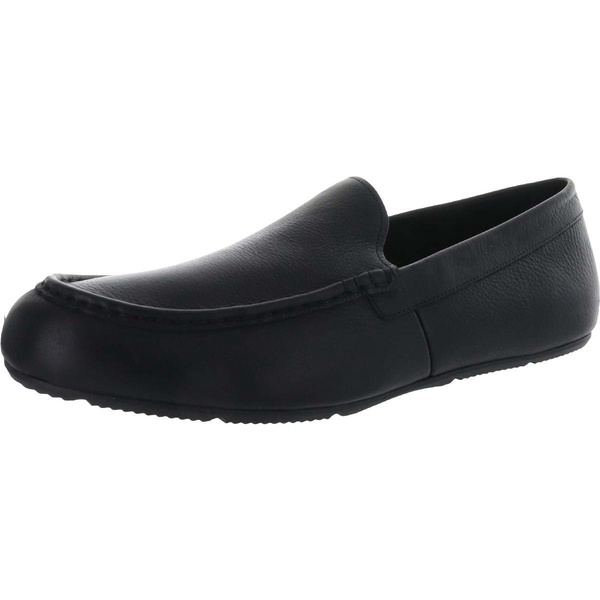 tompkin mens leather slip on moccasins