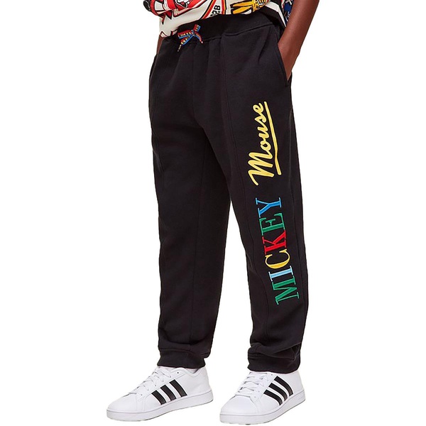 mickey mouse womens fleece drawstring jogger pants