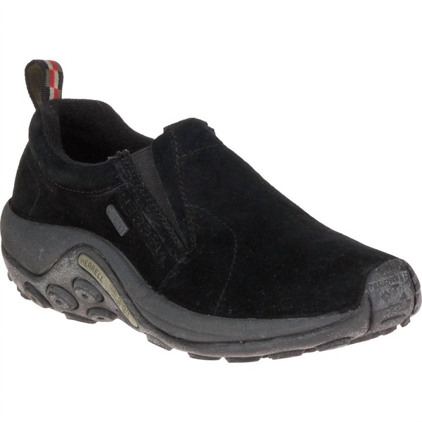 women's jungle moc waterproof shoes - medium in black