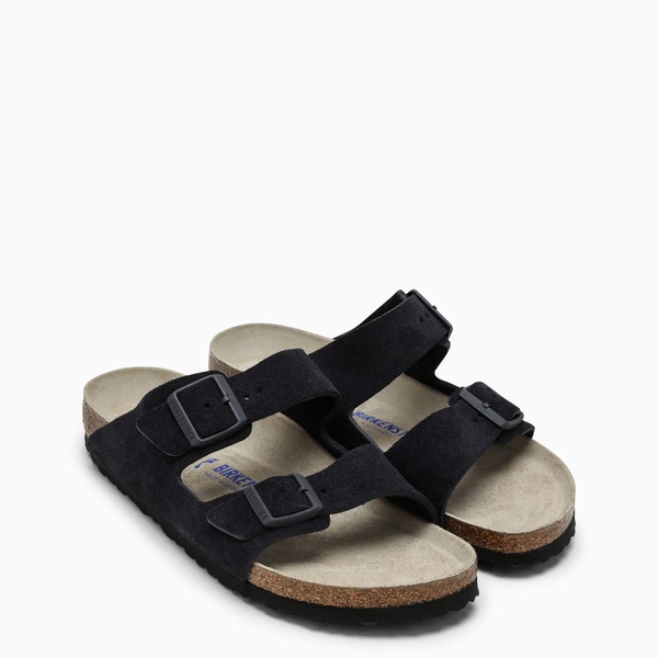 Birkenstock Slide Arizona Dark Blue Leather