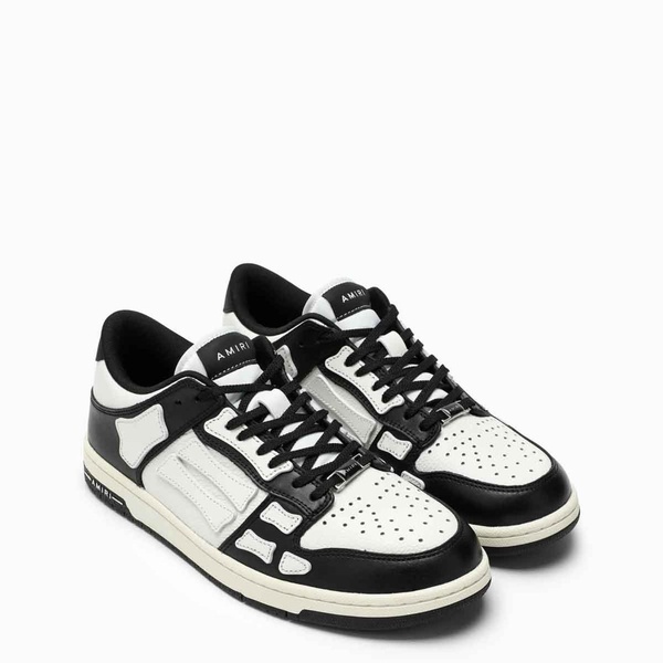 Amiri Black/White Skeltop Low Sneakers