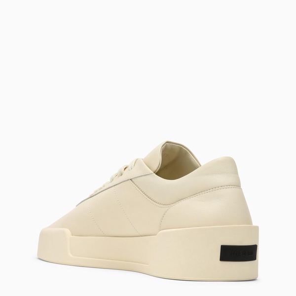 FEAR OF GOD Men's Low Top Bone Leather Sneakers for SS24