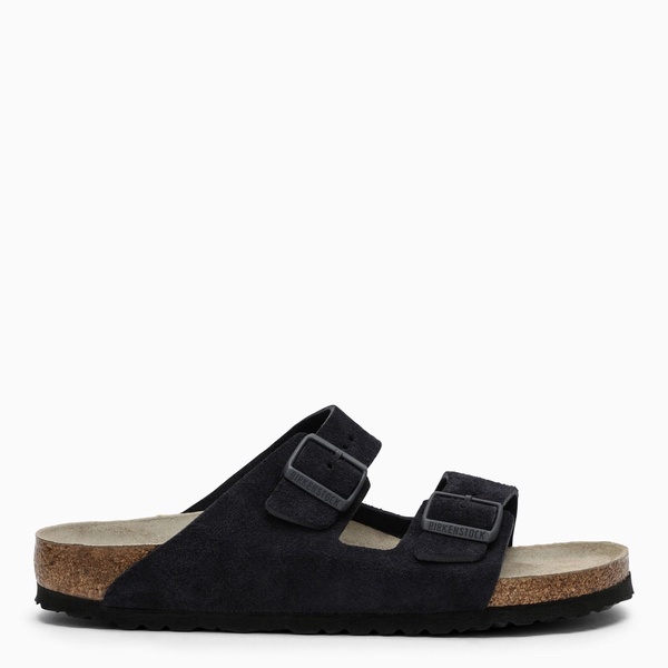 Birkenstock Slide Arizona Dark Blue Leather