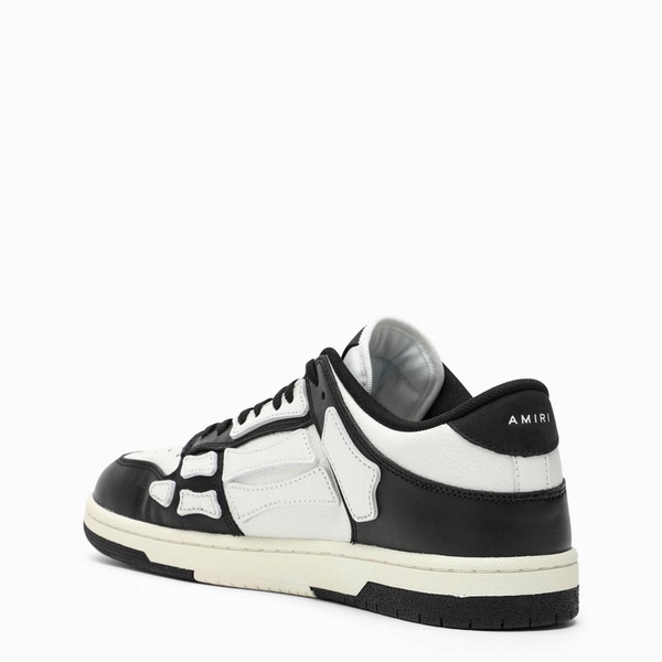 Amiri Black/White Skeltop Low Sneakers