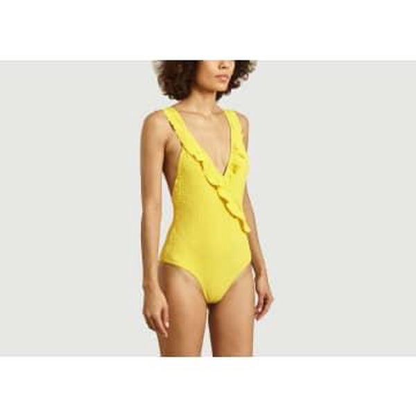 Yellow One Piece Swimsuit Pina Palms